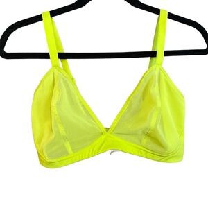 Knix Neon Yellow Bra